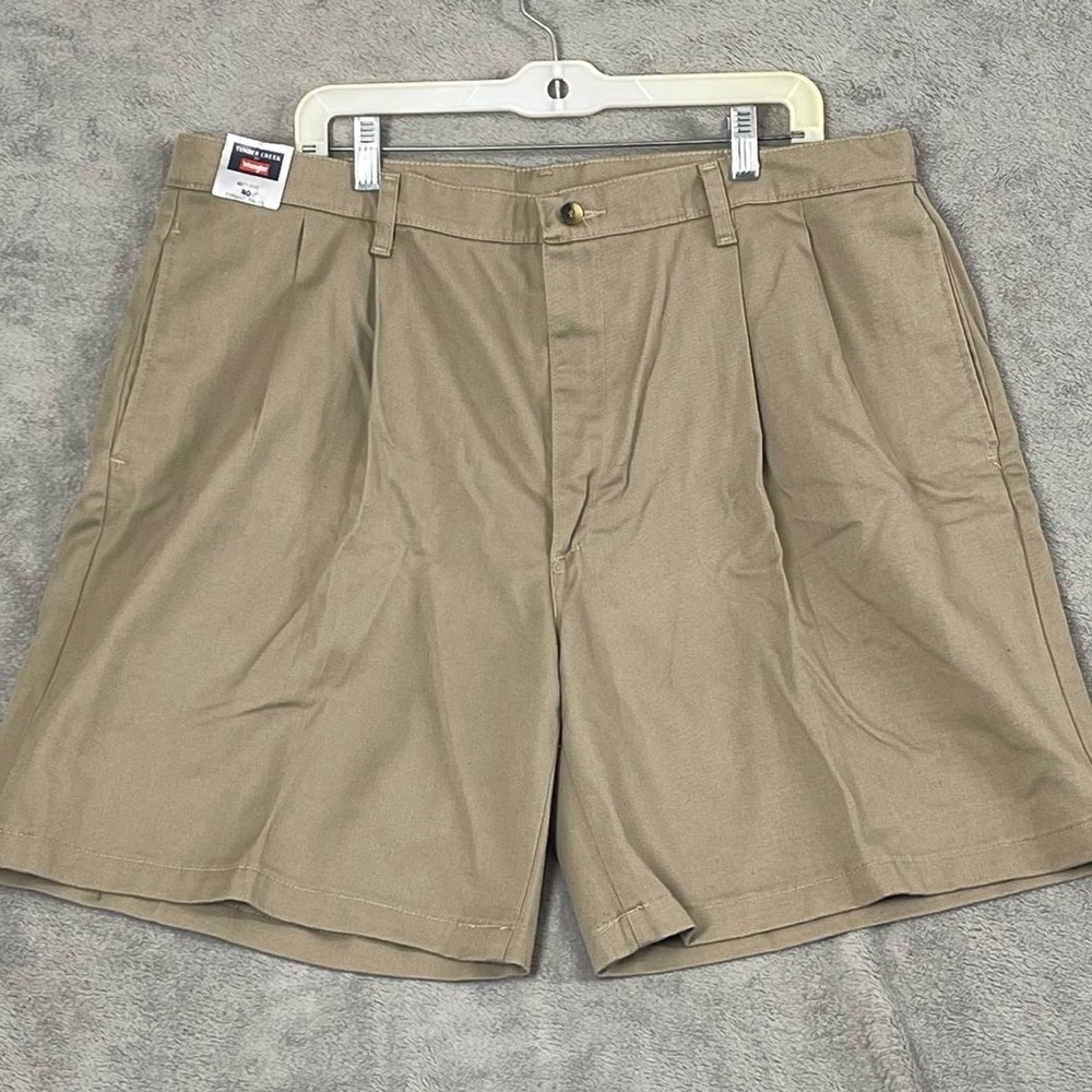 Wrangler Timber Creek Shorts‎ Mens 40 Khaki Chino Casual Outdoor Hiking Beige